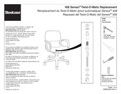 Steelcase 458 Sensor Twist-O-Matic Replacement Instrucciones De Montaje