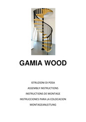 Misterstep GAMIA WOOD Instrucciones