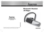 Hama S-Giga 00092420 Manual Del Usuario