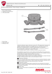 DUCATI Performance 96780311A Manual De Instrucciones