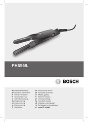 Bosch PHS959 Instrucciones De Uso