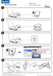 Zyxel NBG-418N Guia De Inicio Rapido