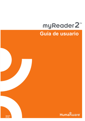 Humanware myReader 2 Guia Del Usuario