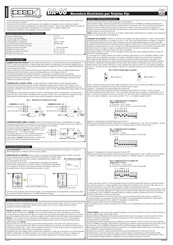 Cebek DA-06 Manual De Instrucciones