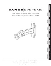 Sanus Systems WMS3 Instrucciones De Montaje