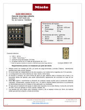 Miele KWT 6322 UG Guía Mecánica