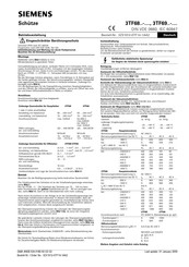 Siemens 3TF68 Serie Manual De Instrucciones