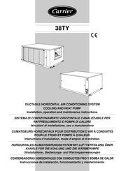 Carrier 38TY 018 Instrucciones De Instalación, Funcionamiento Y Mantenimiento