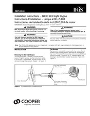 Cooper Lighting Solutions IRIS ZLE03 Instrucciones De Instalación