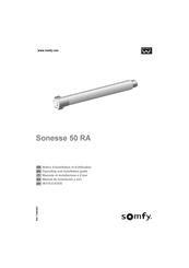 SOMFY Sonesse 50 RA Manual De Instalacion Y Uso