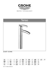 Grohe Tenso 32 443 Manual Del Usuario