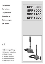 Marina SPF 800 Istrucciones De Uso