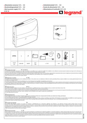 Legrand 0 767 18 Guia De Inicio Rapido
