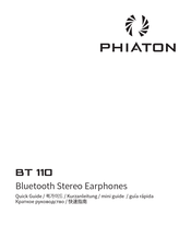 Phiaton BT 110 Guía Rápida