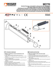 Roger Technology R20 Serie Instrucciones De Montaje