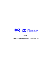 SGI R.O.T. 4 Manual Del Usuario