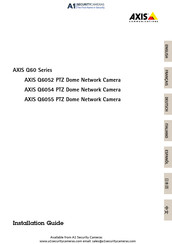 Axis Communications Q6052 Guia De Instalacion