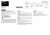 Sony D-LIGHT SYNC Guia De Inicio Rapido