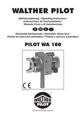 WALTHER PILOT WA 100 Instrucciones De Funcionamiento