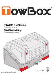 TowCar TOWBOX TOW001 Manual Del Usuario