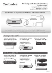 Technics SU-C550 Manual Del Usuario