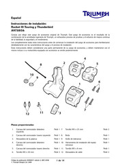 Triumph A9738156 Instrucciones De Instalación