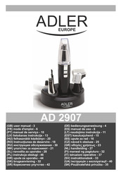 Adler europe AD 2907 Manual De Uso