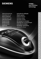 Siemens VS08G Serie Instrucciones De Uso