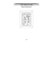 Techno Line WS-3500 Manual De Operaciones