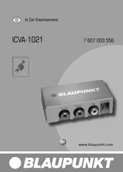 Blaupunkt ICVA-1021 Manual Del Usuario