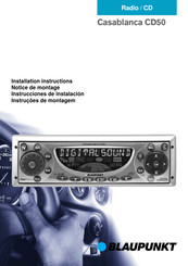 Blaupunkt Casablanca CD50 Instrucciones De Instalación