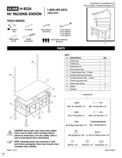 Uline H-8226 Instrucciones De Montaje