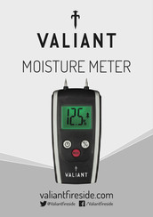 Valiant MOISTURE Meter FIR421 Manual De Instrucciones