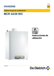 De Dietrich VIVADENS MCR 24/28 BIC Instrucciones De Utilizacion