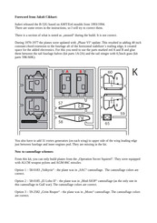 Italeri B-52G Stratofortress Gulf War Manual De Instrucciones