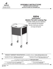 Safco Impromptu 5374 Instrucciones De Montaje