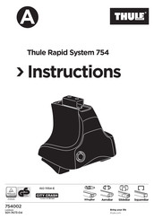 Thule Rapid System 754 Manual Del Usuario