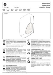 Aritech GE Interlogix AS500 Serie Manual De Instalación