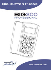 TTM BIG 200 Professional Manual De Instrucciones