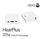 Doro HearPlus 325a Manual De Instrucciones