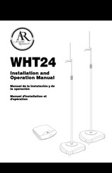 Acoustic Research WHT24 Manual De La Instalación Y De La Operación