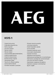 AEG KS15-1 Manual Original