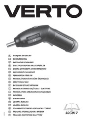 VERTO 50G017 Instrucciones De Uso