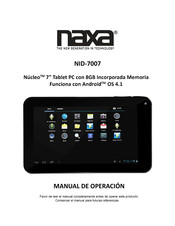 Naxa NID-7007 Manual De Operación