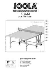 JOOLA CLIMA Manual De Instrucciones