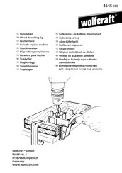 wolfcraft 4645000 Istrucciones De Manejo