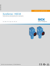 SICK HSE18 Manual De Operación
