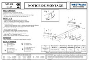 Westfalia 305337600001 Instrucciones De Montaje