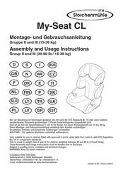 STM Storchenmuehle My-Seat CL Instrucciones De Montaje Y Uso