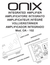 Onix OA-102 Manual Del Usuario